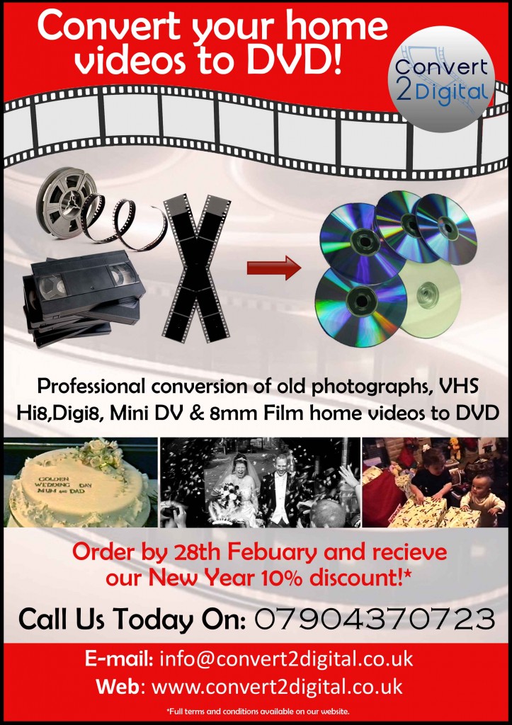 Conver2Digital Advert January 2015